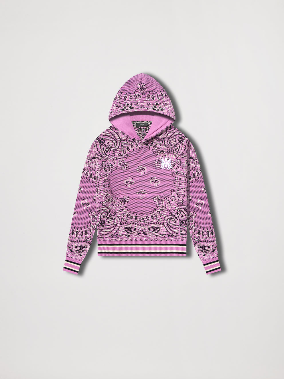 Pink Amiri BANDANA HOODIE | 035196-GBD