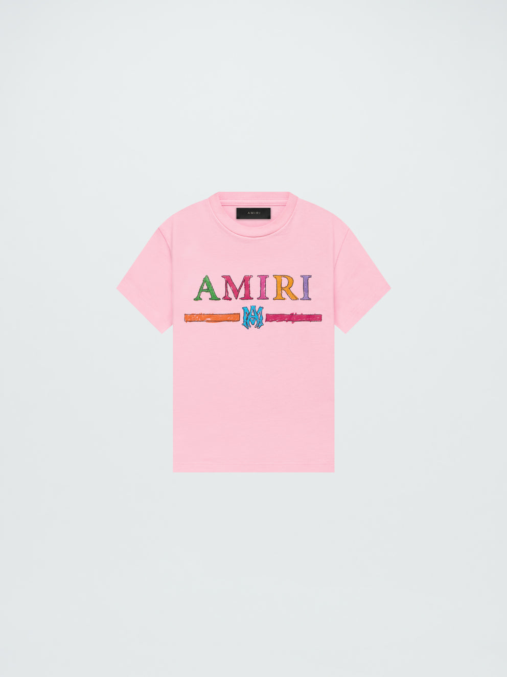 Pink Amiri CRAYON SKETCH MA BAR TEE | 148250-KQA