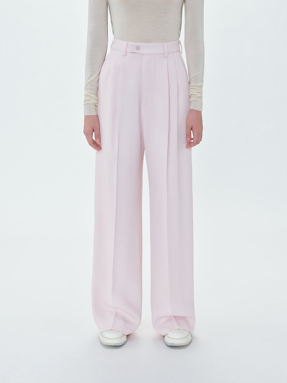 Pink Amiri DOUBLE PLEATED TROUSERS | 827354-XHI