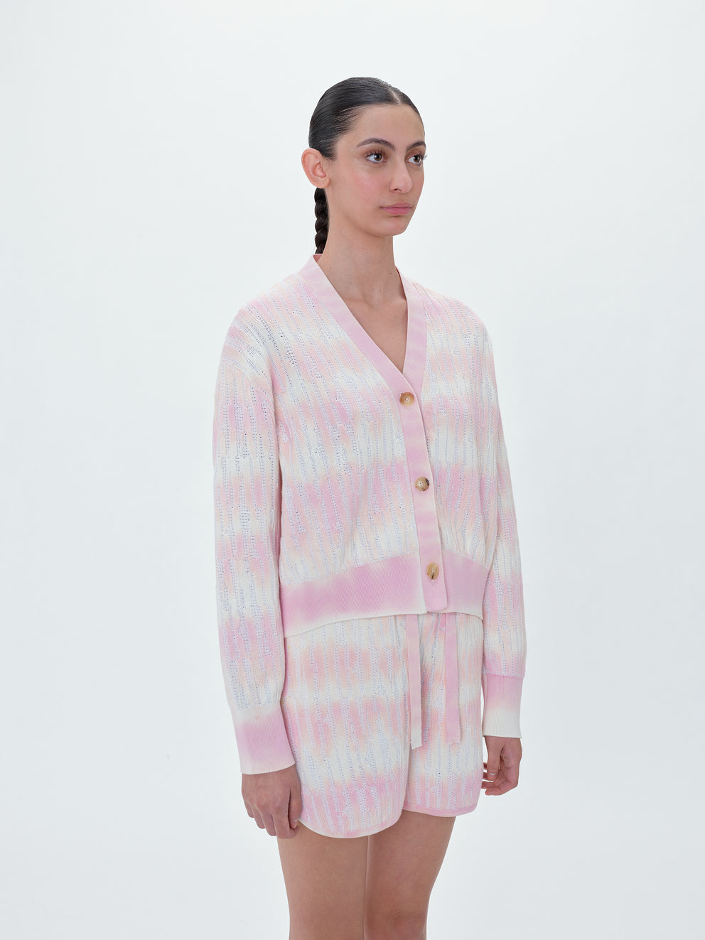 Pink Amiri REPEAT CARDIGAN | 365791-USQ