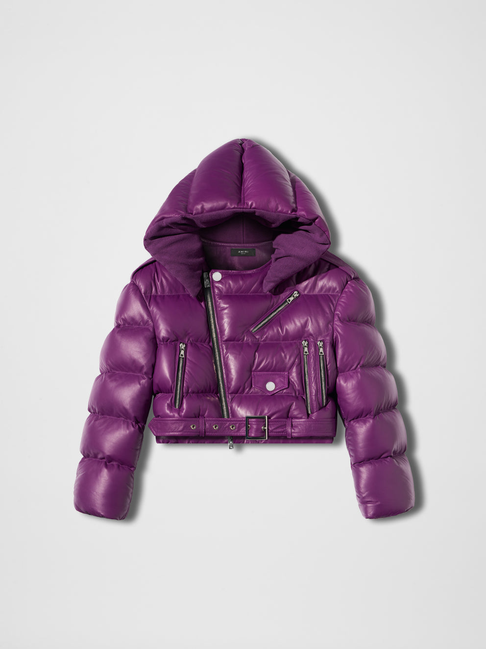 Purple Amiri BIKER PUFFER | 615948-ICV