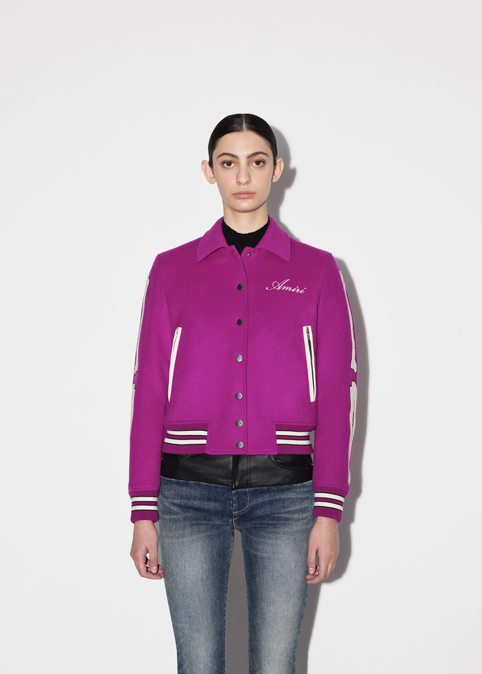 Purple Amiri BONES JACKET | 423596-NCK