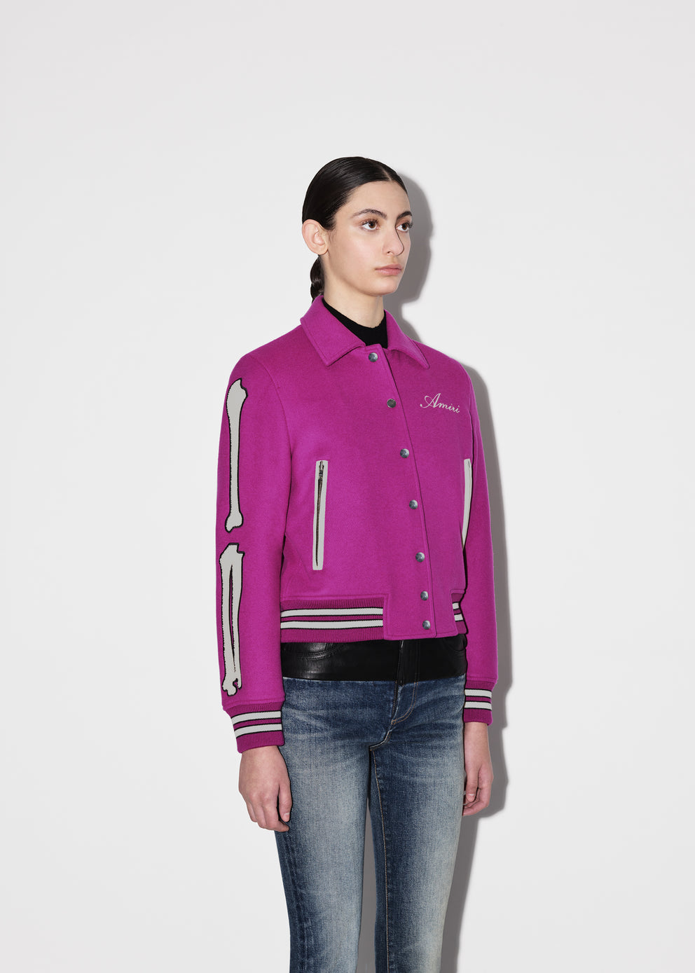 Purple Amiri BONES JACKET | 423596-NCK