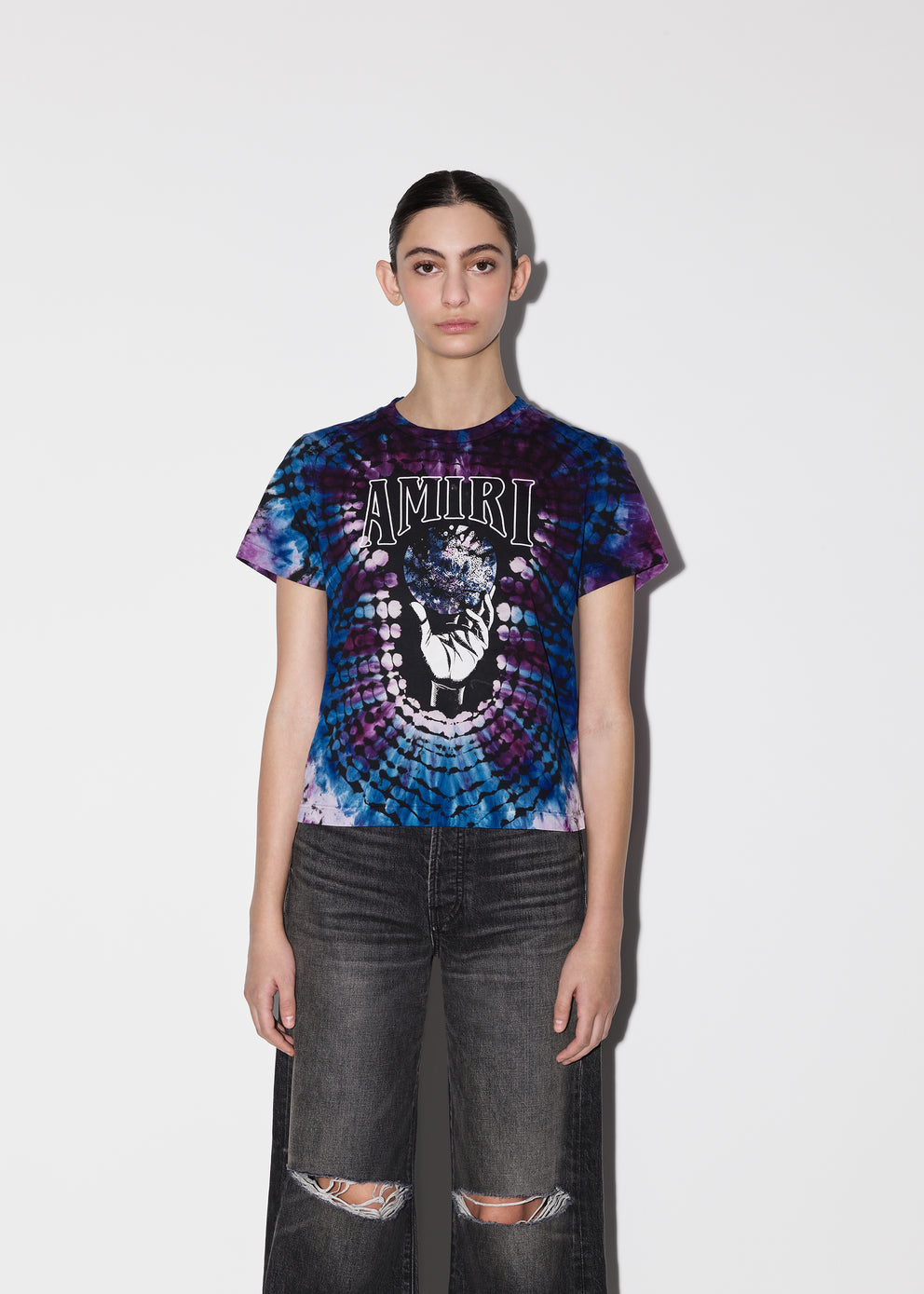 Purple Amiri CRYSTAL BALL TEE | 465890-CDM