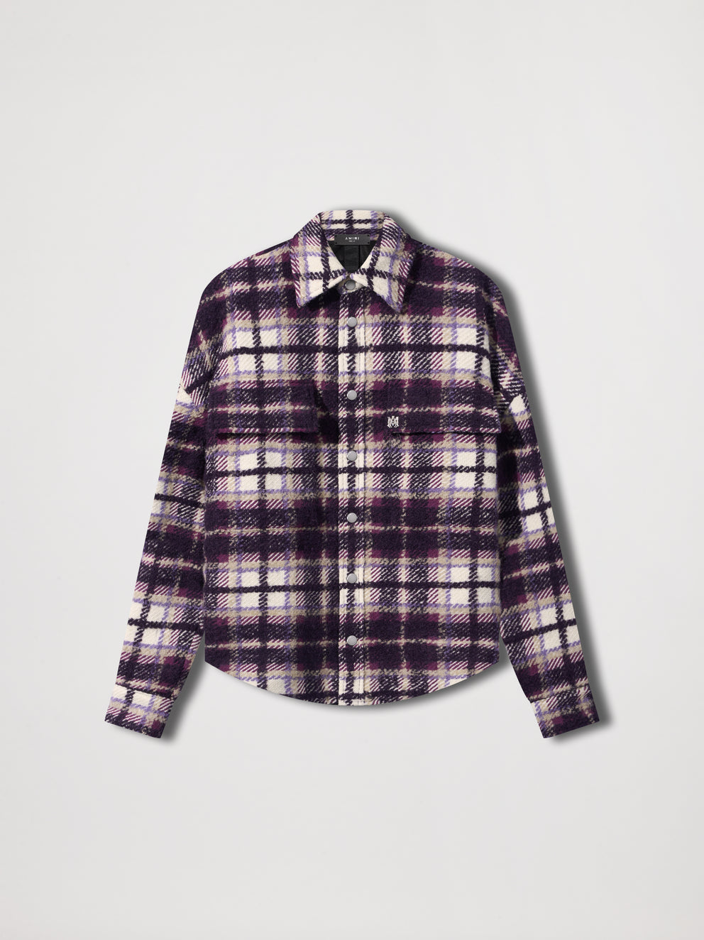 Purple Amiri PLAID OVERSHIRT | 514037-SOU