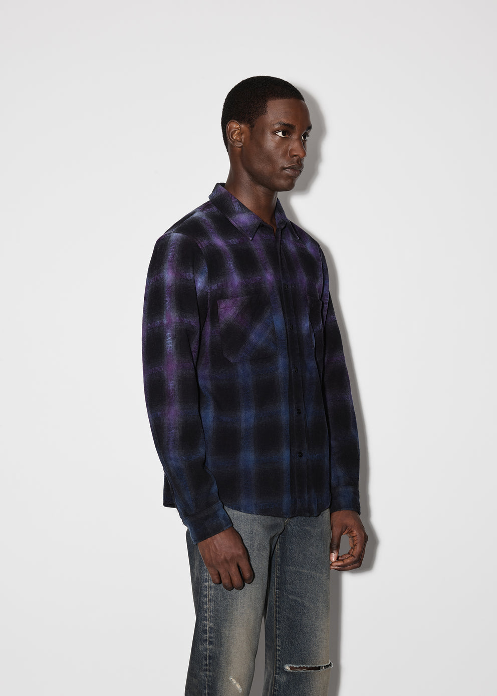 Purple Amiri PLAID SHIRT | 065498-WUA