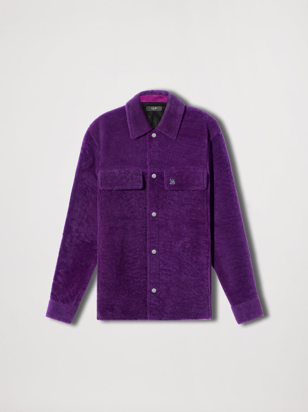 Purple Amiri SHEARLING OVERSHIRT | 720168-UHX