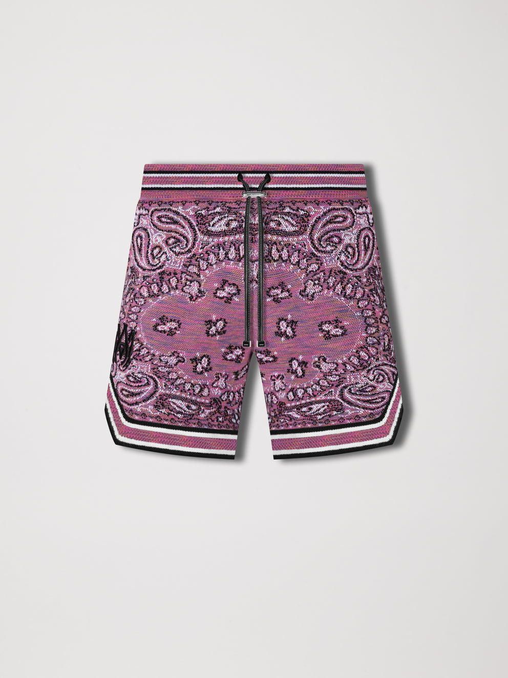 Purple Amiri SPACE DYE BANDANA SHORTS | 479351-AFT