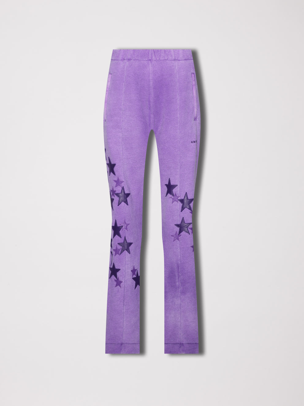 Purple Amiri STARS FLARE SWEATPANT | 687514-MEV