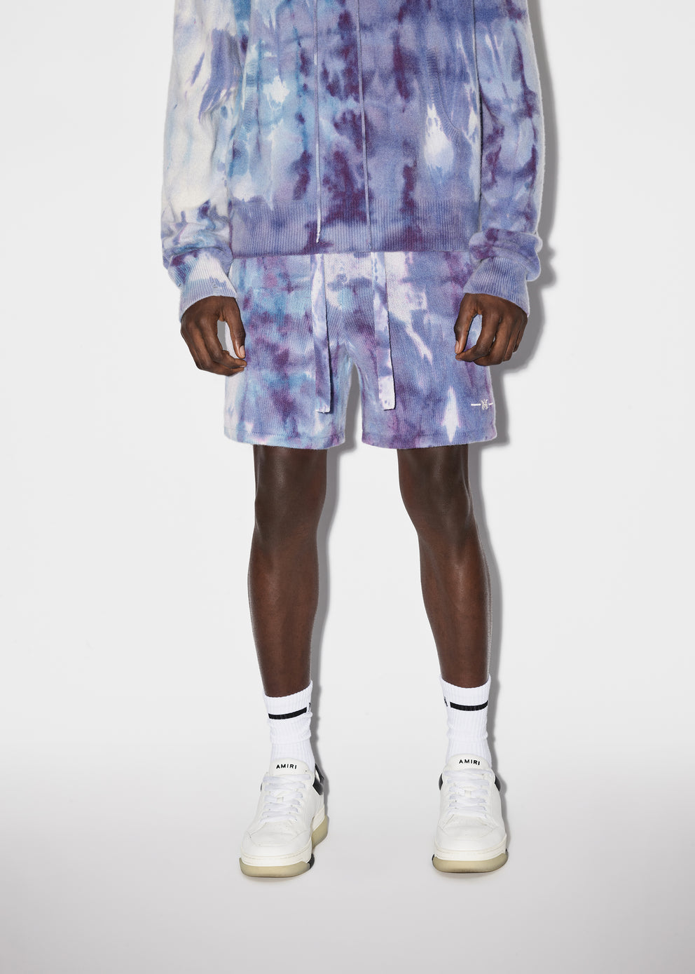 Purple Amiri TIE DYE SHORTS | 294570-MWA