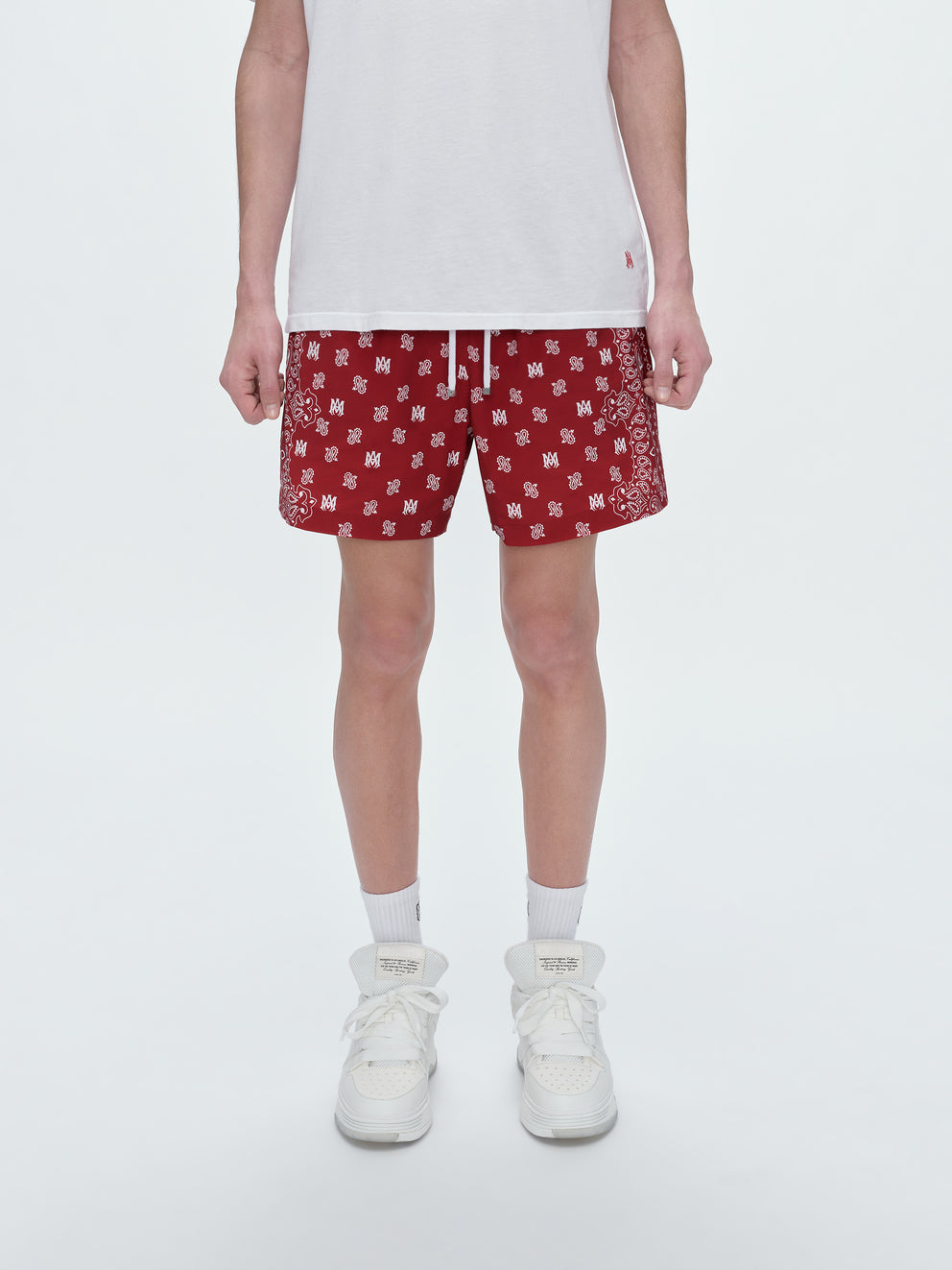 Red Amiri BANDANA PAISLEY SWIM TRUNK | 746298-SNV