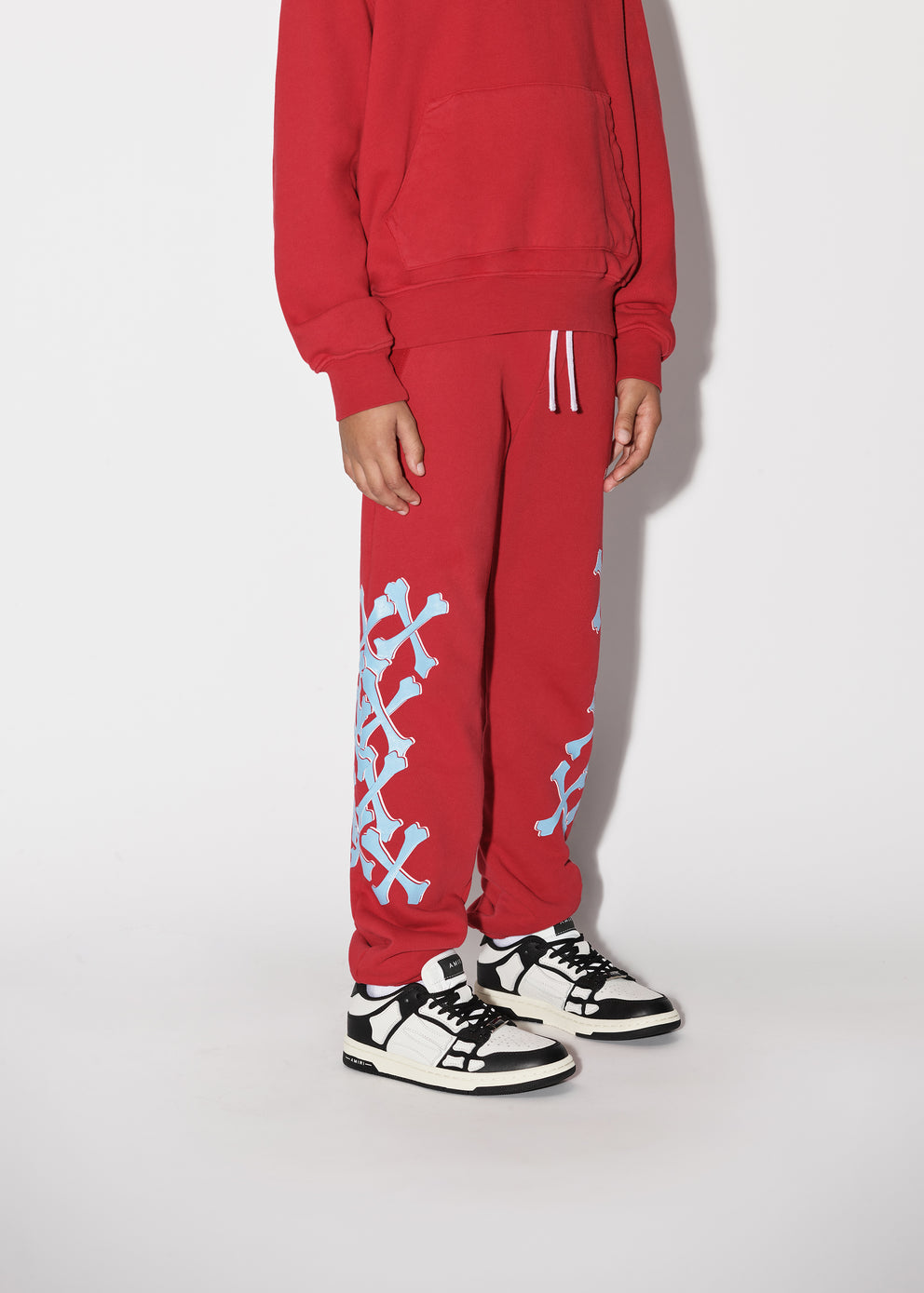 Red Amiri BONES GRAPHIC SWEATPANTS | 370541-JFH