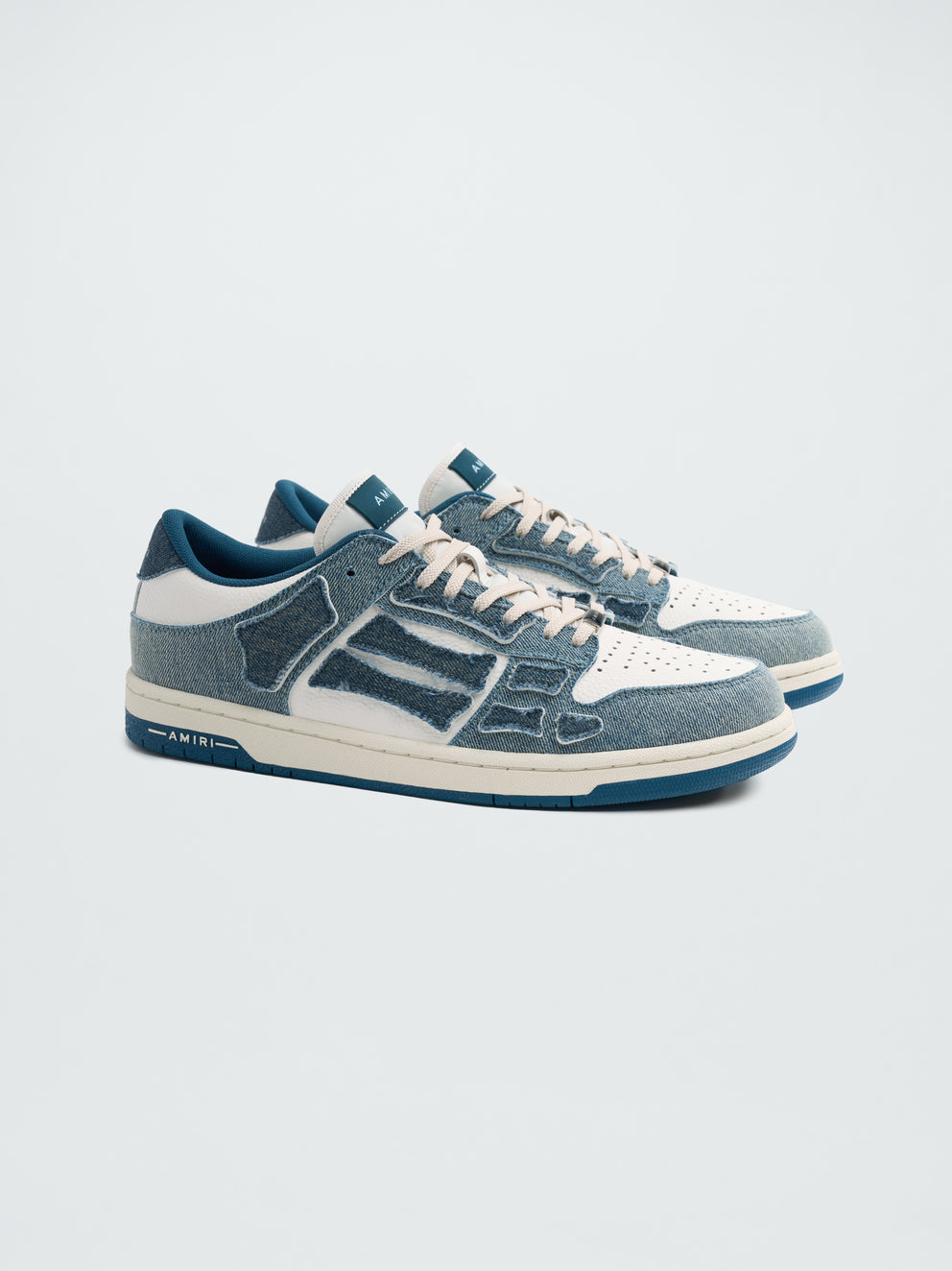 Slate Blue Amiri SKELTOP LOW | 634708-CSX