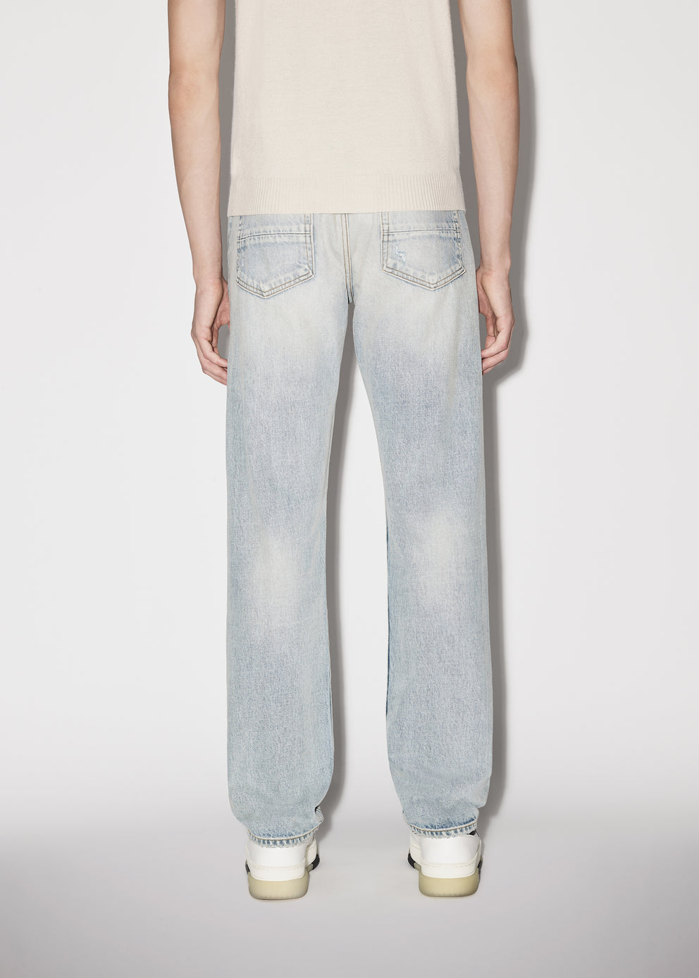 Stone Indigo Amiri M.A. BAR LOGO STRAIGHT JEAN | 801562-QUD