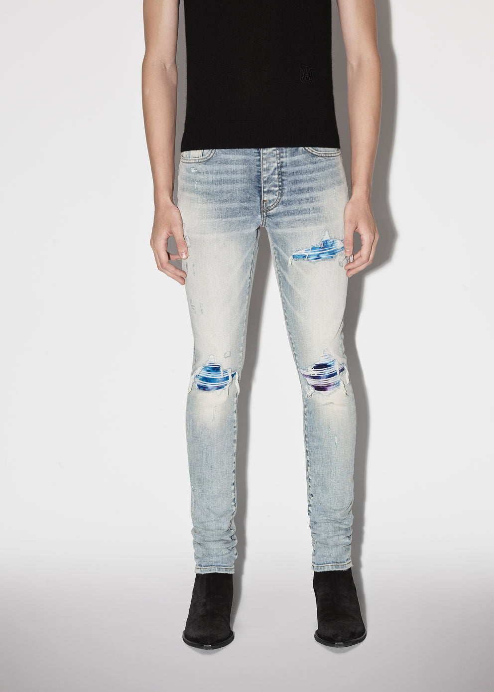 Stone Indigo Amiri TIE DYE MX1 | 582917-AWS