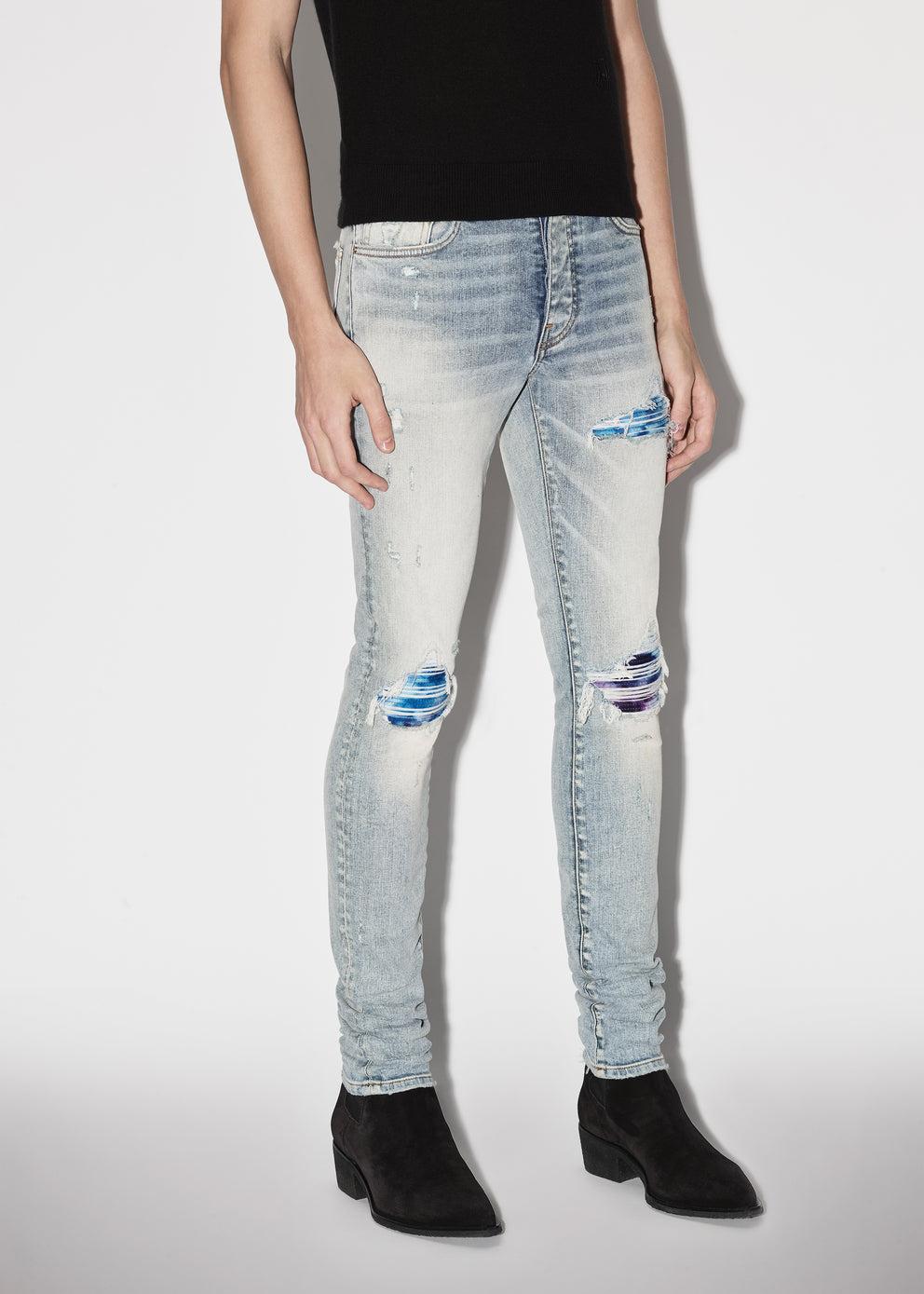 Stone Indigo Amiri TIE DYE MX1 | 582917-AWS