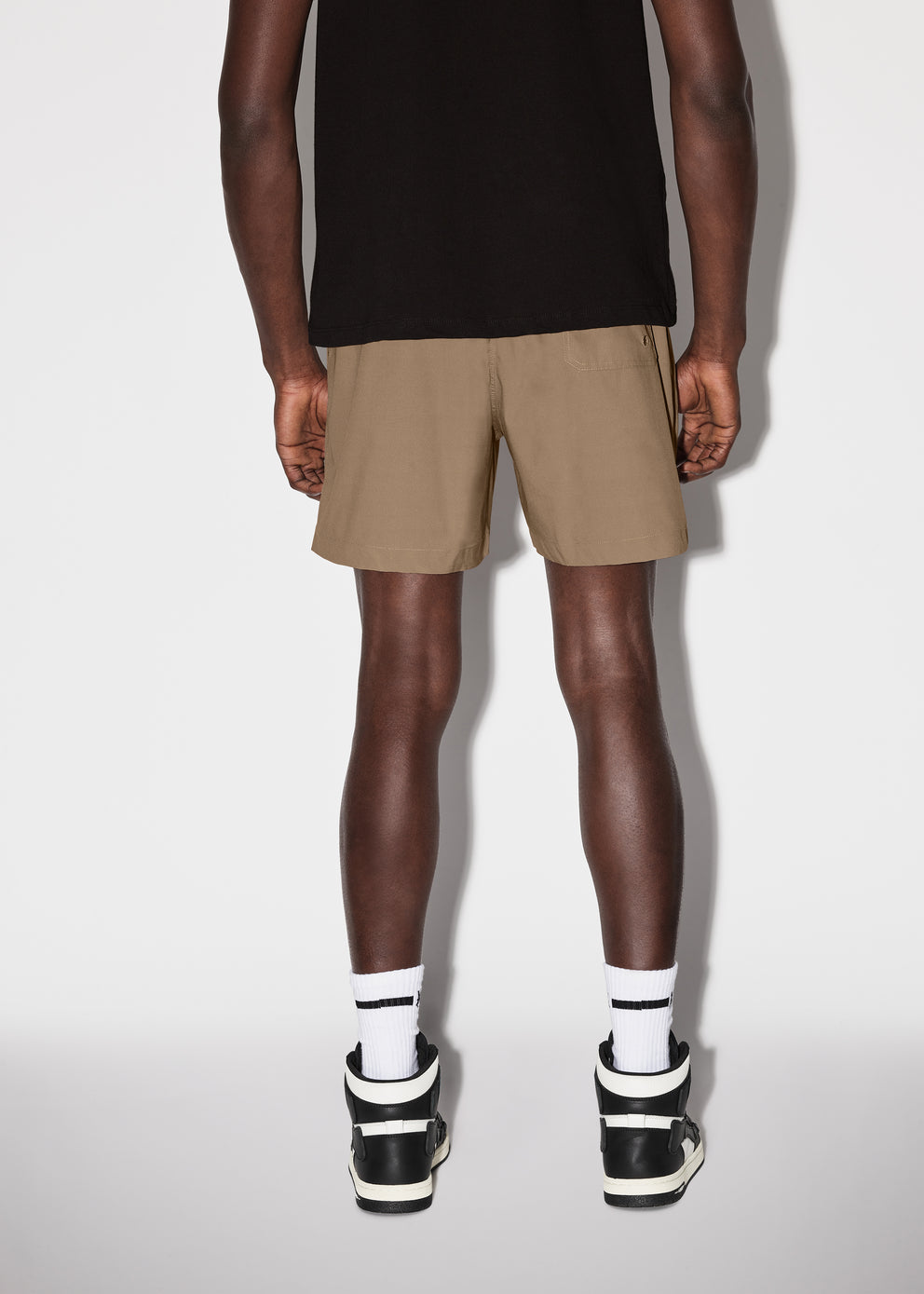 Tan Amiri CORE LOGO SWIM TRUNKS | 461582-ZAR