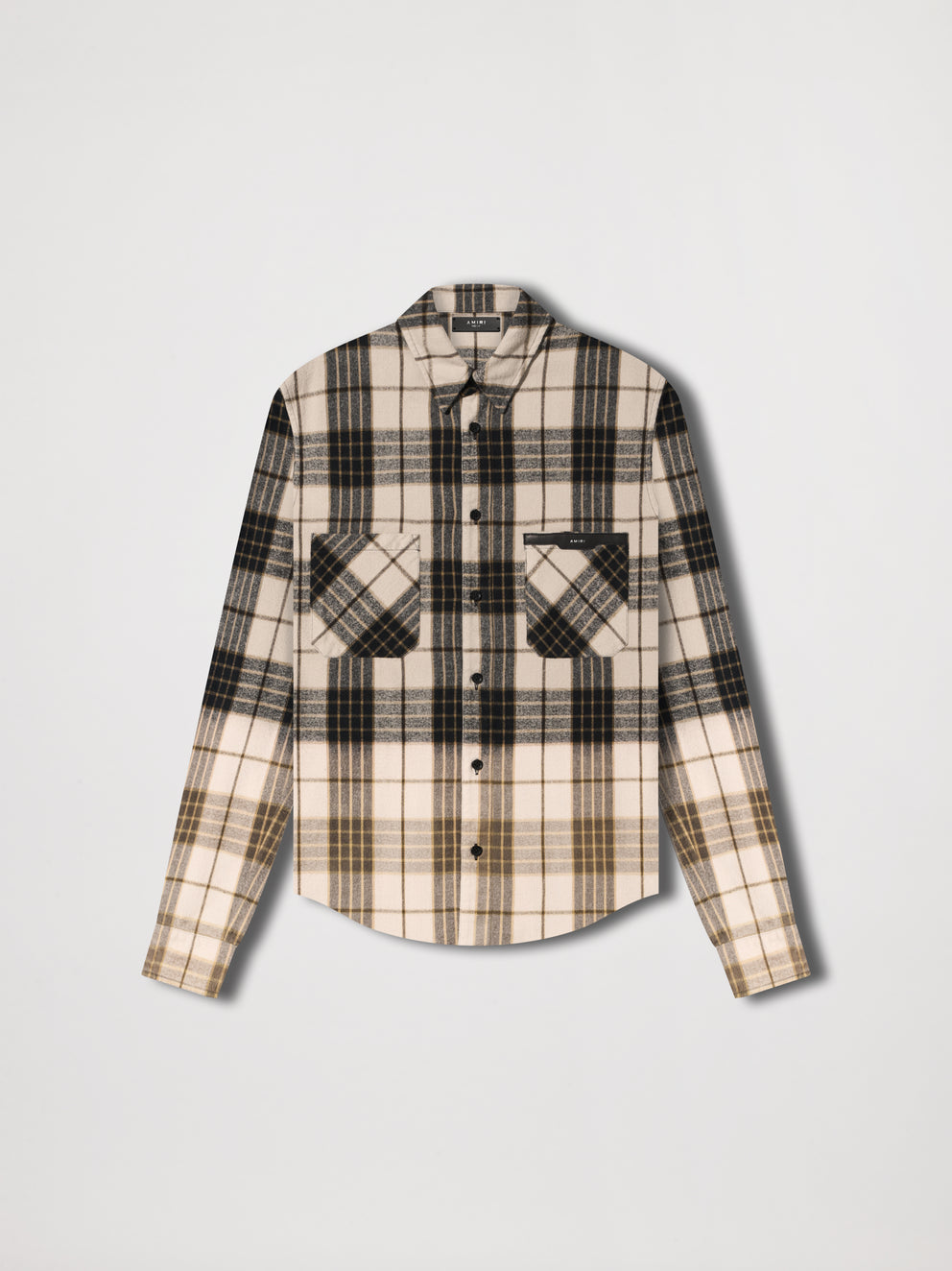 Tan Amiri DIP DYE PLAID SHIRT | 235409-OSP