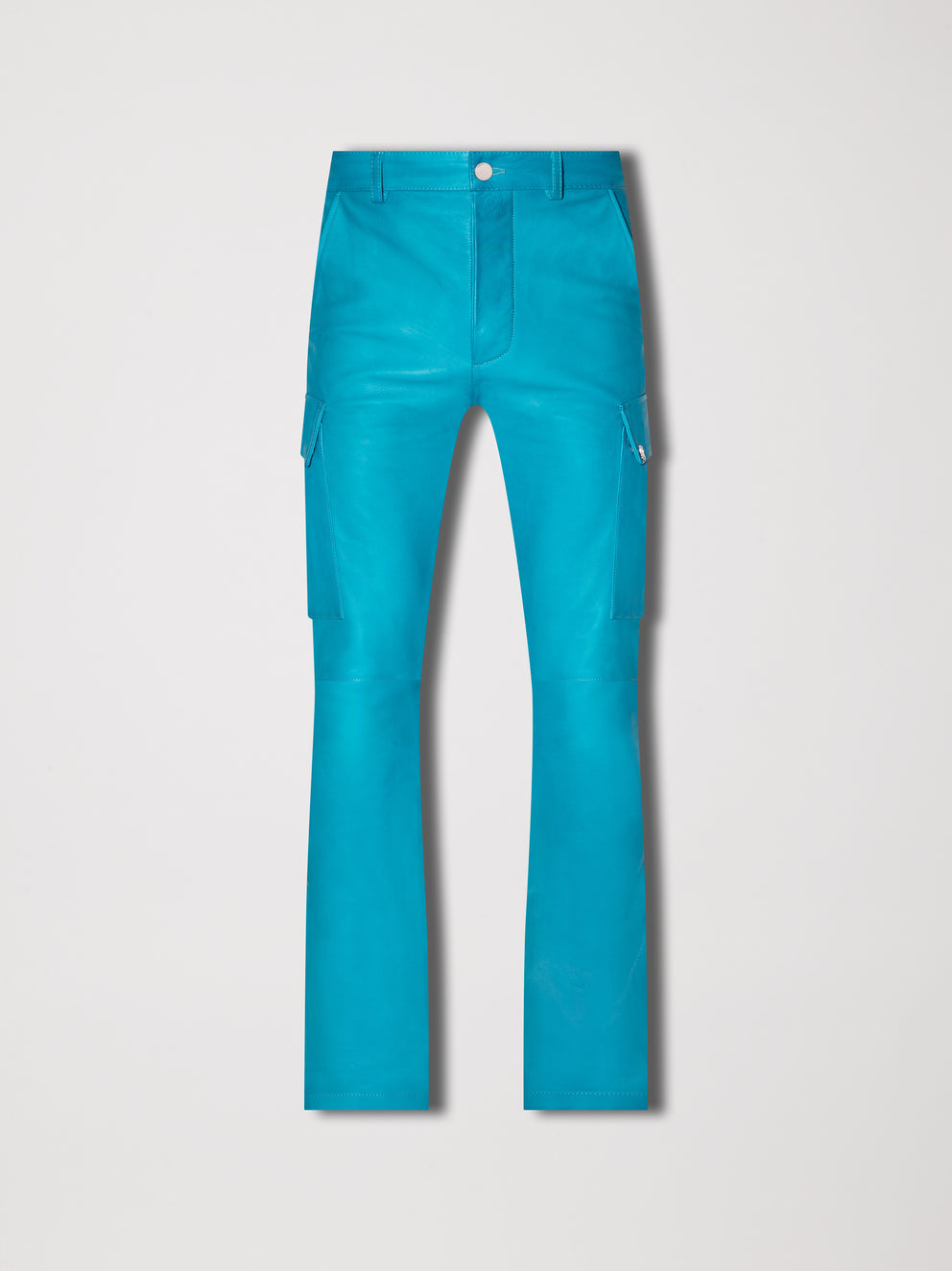 Teal Amiri LEATHER CARGO FLARE | 426758-UQT