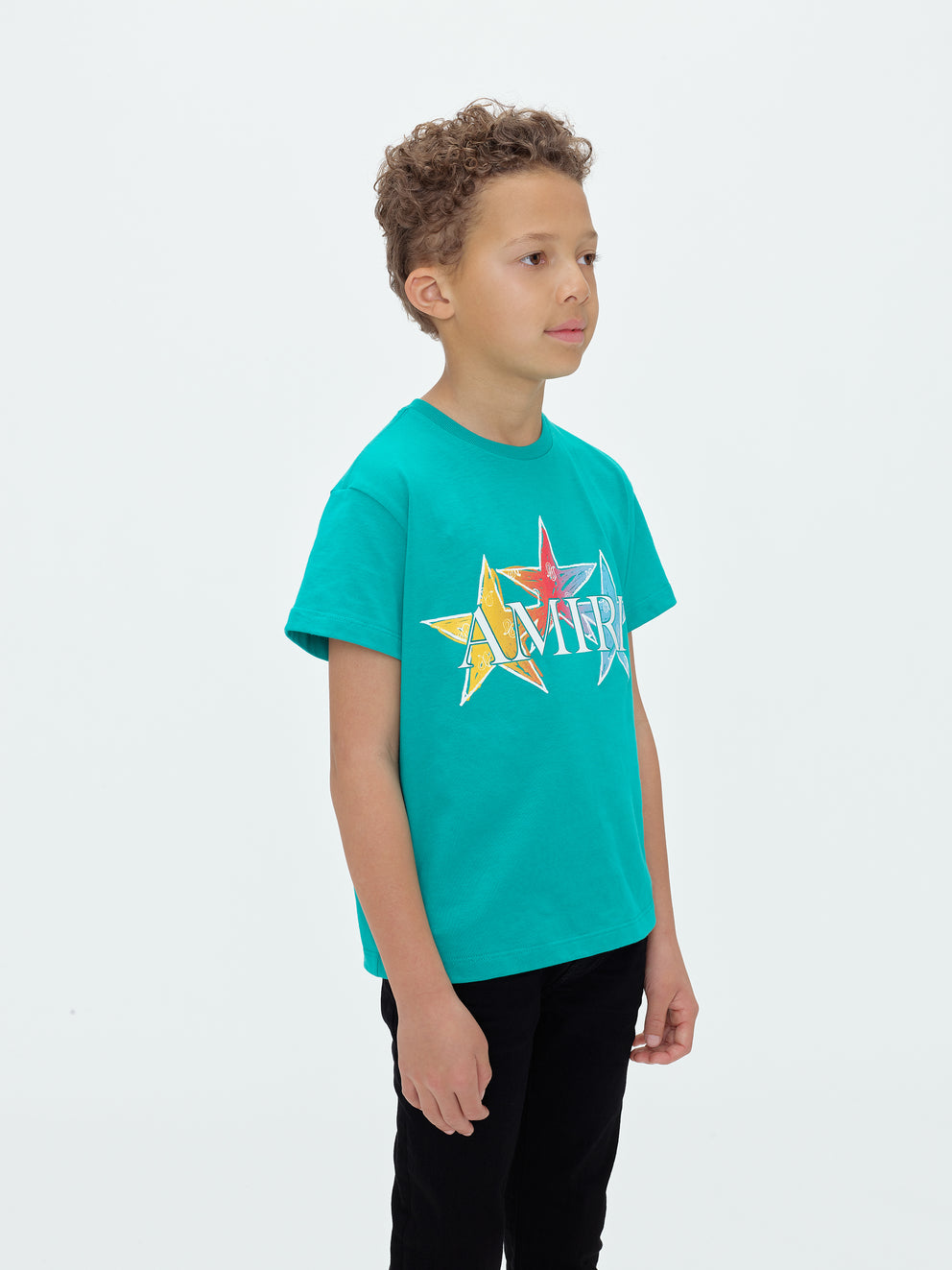 Teal Amiri STARS TEE | 256813-VOY