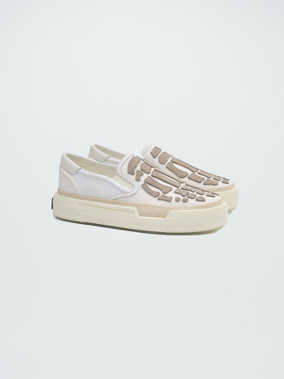 White / Alabaster Amiri COURT SLIP-ON | 157903-RLN