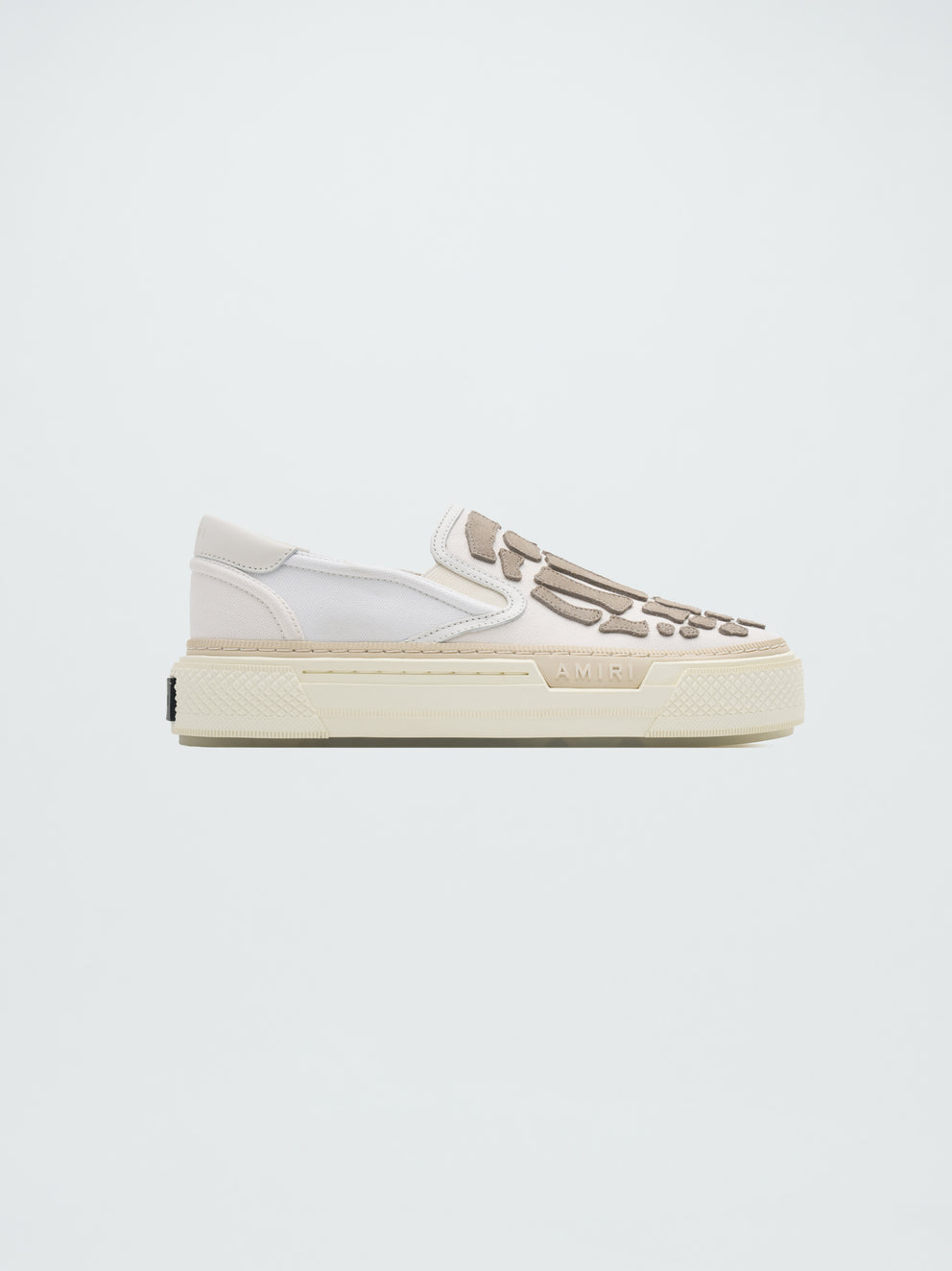 White / Alabaster Amiri COURT SLIP-ON | 157903-RLN