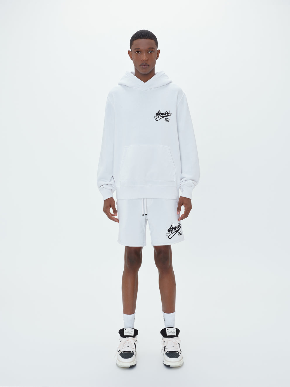 White Amiri 22 HOODIE | 632451-RUQ