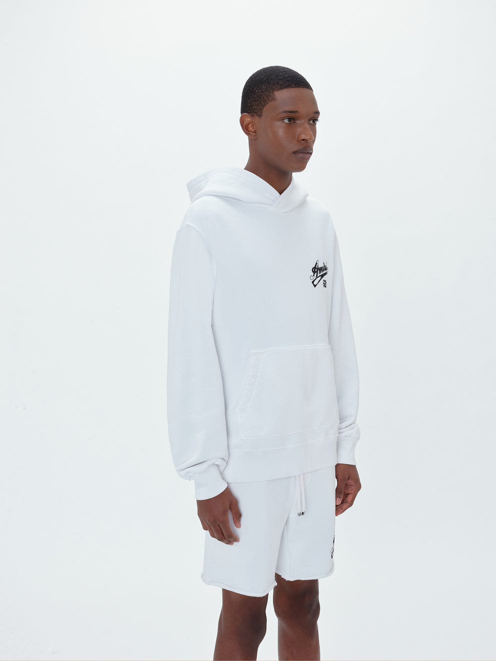 Amiri Sweatshirts Outlet - White Mens 22 HOODIE