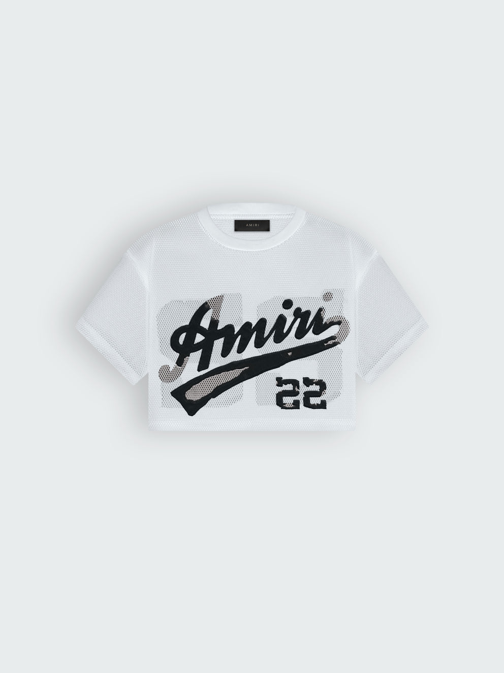 White Amiri 22 MESH TEE | 257438-JSU