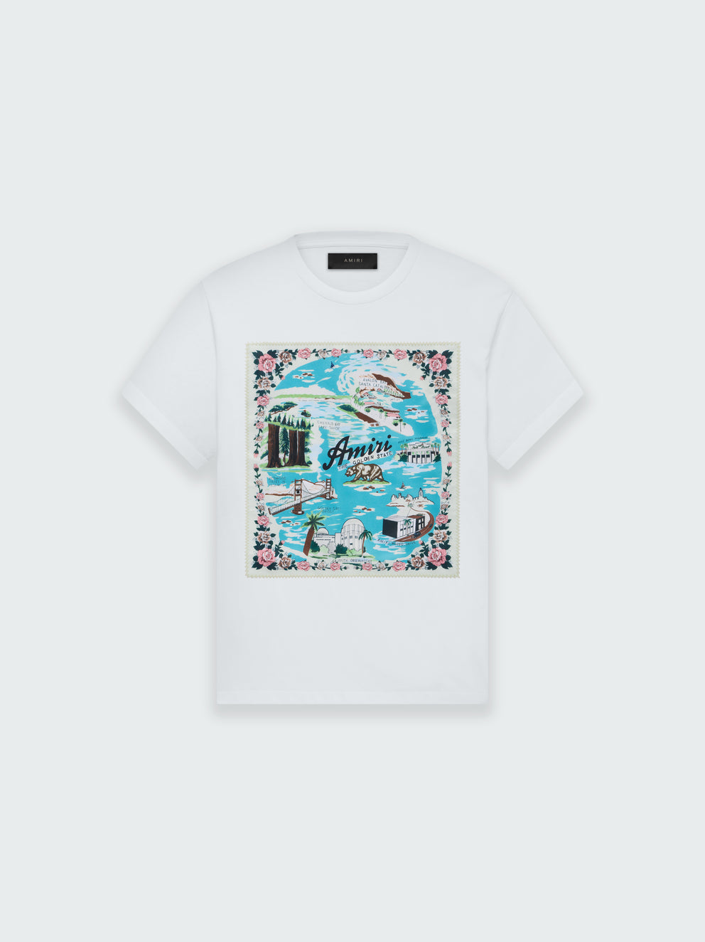 White Amiri CALIFORNIA TEE | 492053-FTD