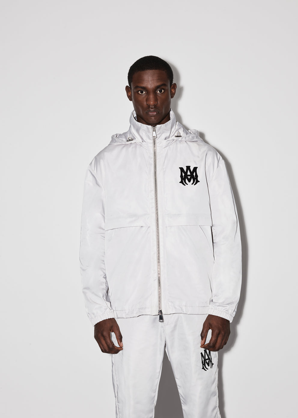 White Amiri LIGHTWEIGHT NYLON ANORAK | 135428-OLP