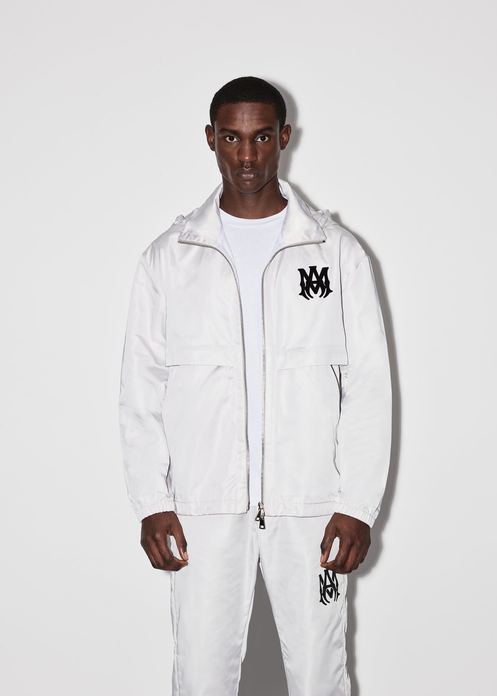 White Amiri LIGHTWEIGHT NYLON ANORAK | 135428-OLP