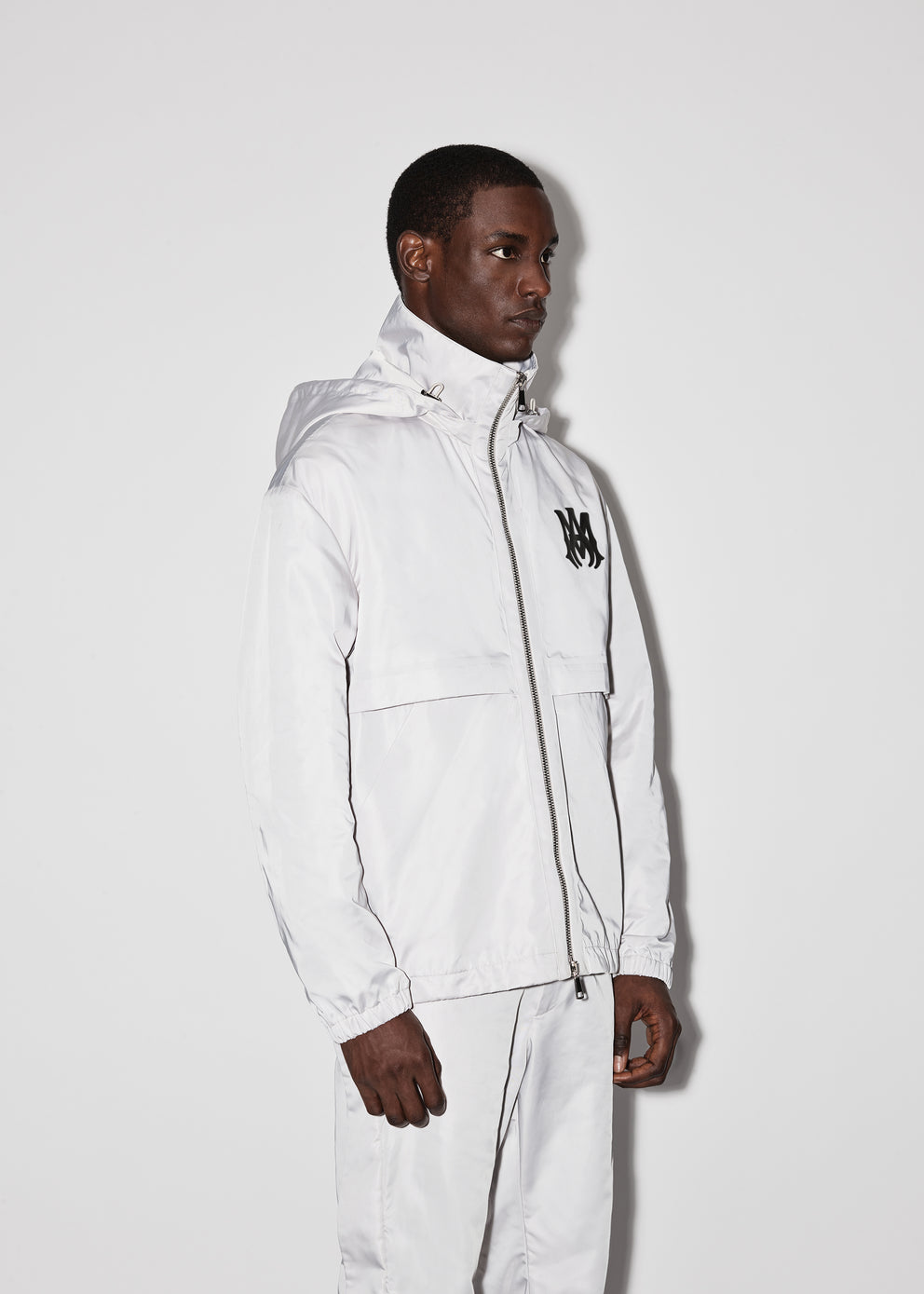 White Amiri LIGHTWEIGHT NYLON ANORAK | 135428-OLP