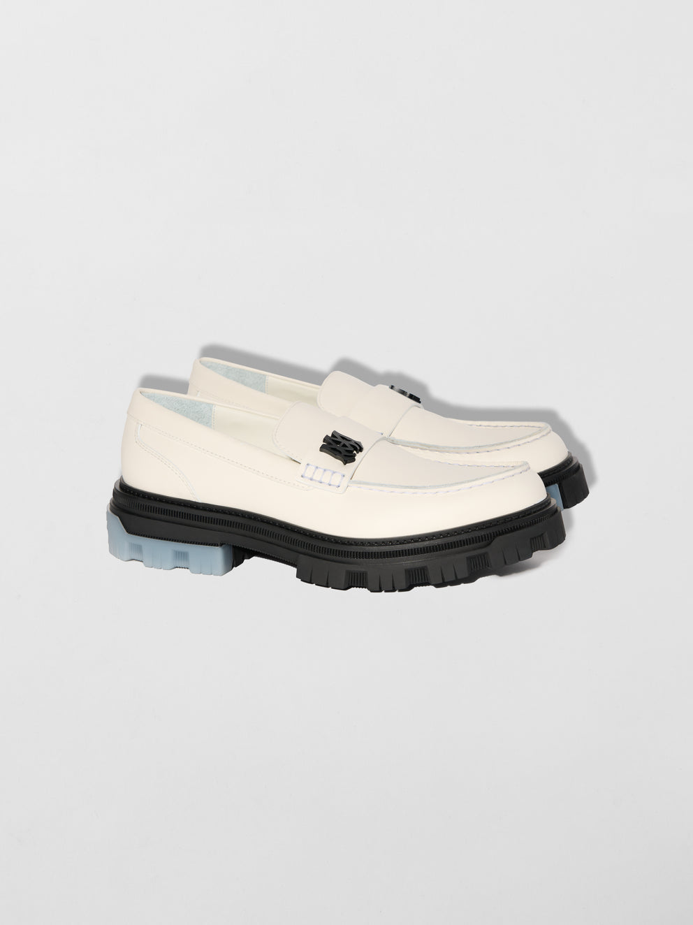 White Amiri MILITARY SLIP ON LOAFER | 547203-NOH