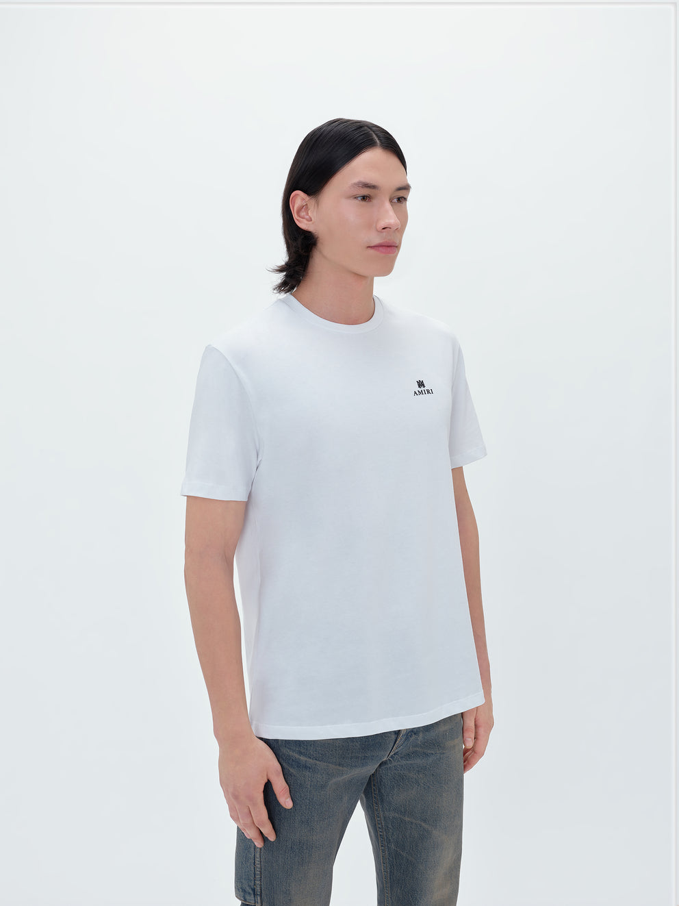 White Amiri M.A. BAR CLUB TEE | 527408-RJP