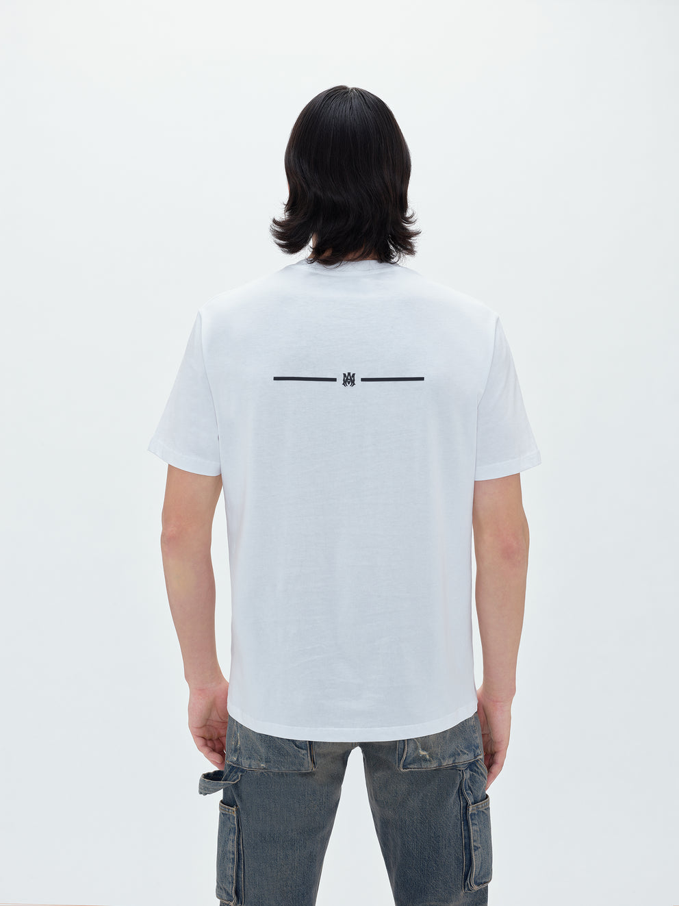 White Amiri M.A. BAR CLUB TEE | 527408-RJP