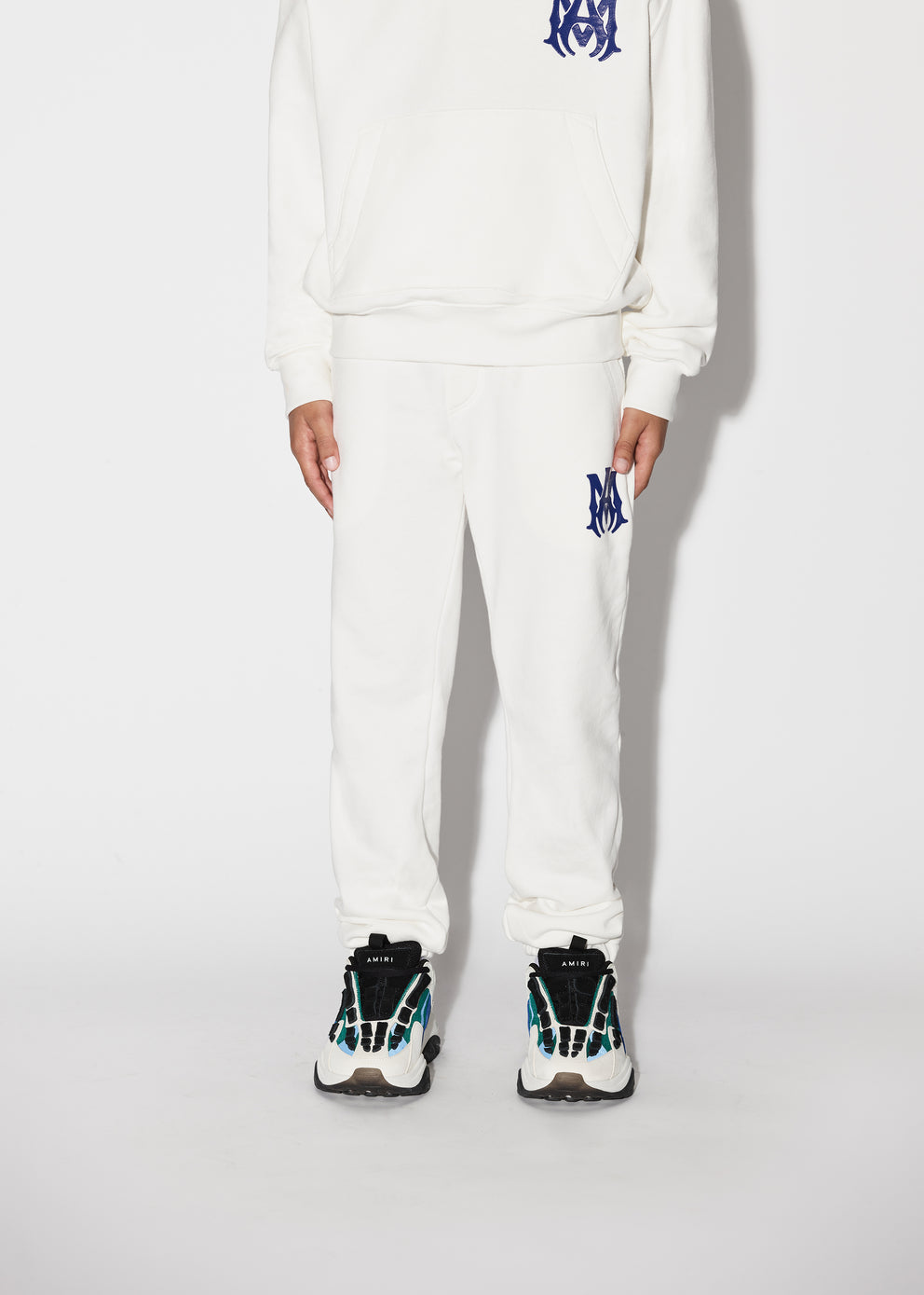 White Amiri M.A. CORE LOGO SWEATPANTS | 245307-FTX