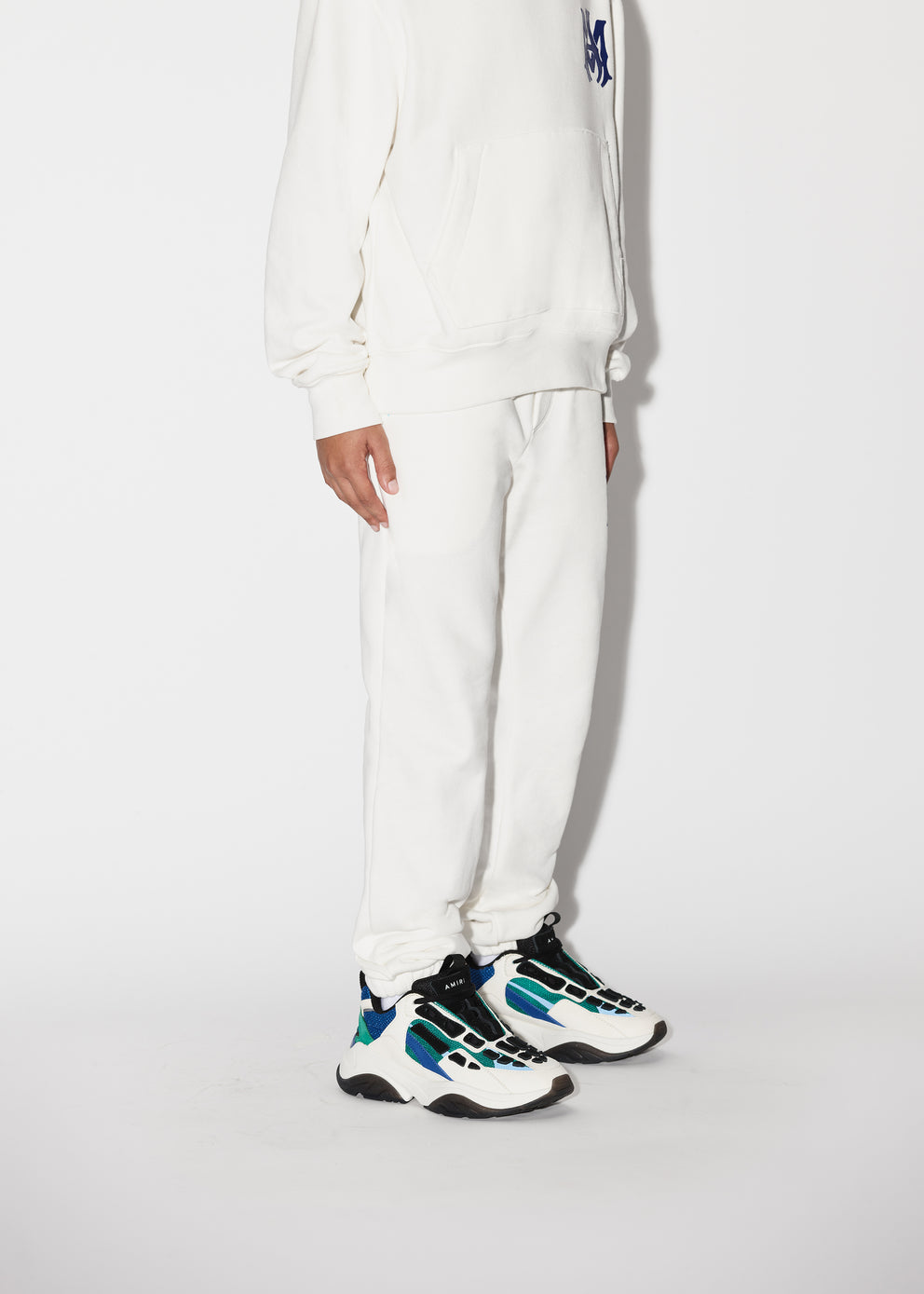 White Amiri M.A. CORE LOGO SWEATPANTS | 245307-FTX