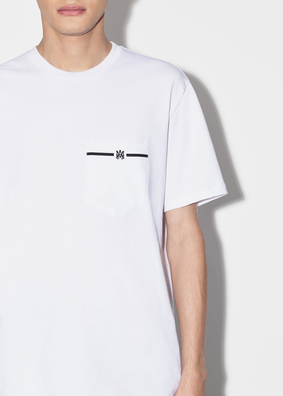 White Amiri M.A. POCKET TEE | 146370-KVX