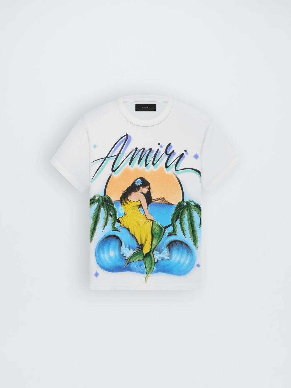 White Amiri OVERSIZED MERMAID TEE | 793150-JWZ