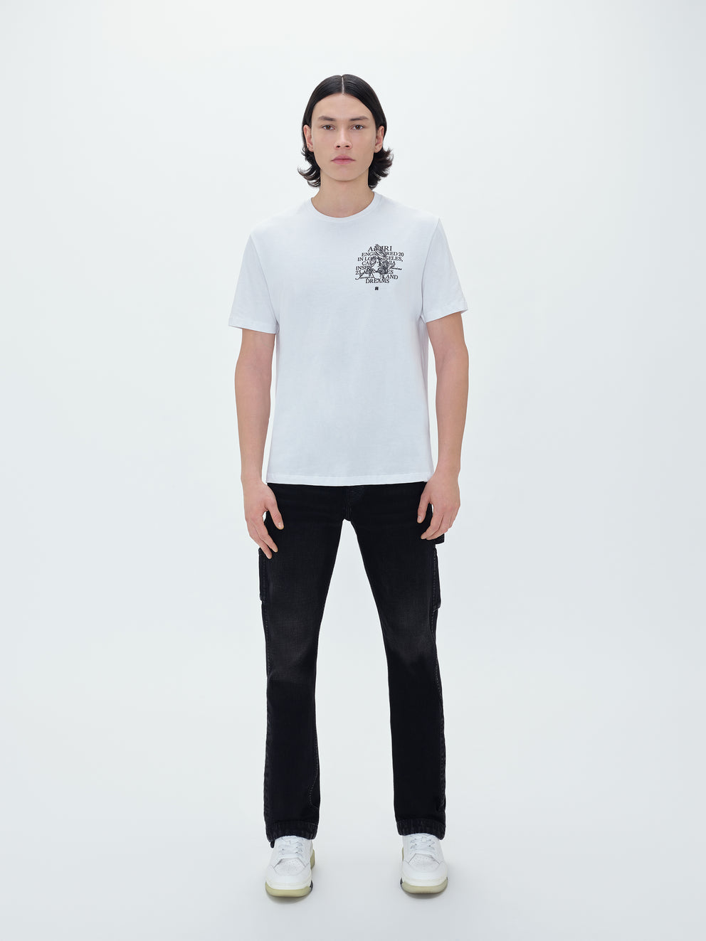 White Amiri PRECIOUS MEMORIES TEE | 906584-ZPJ