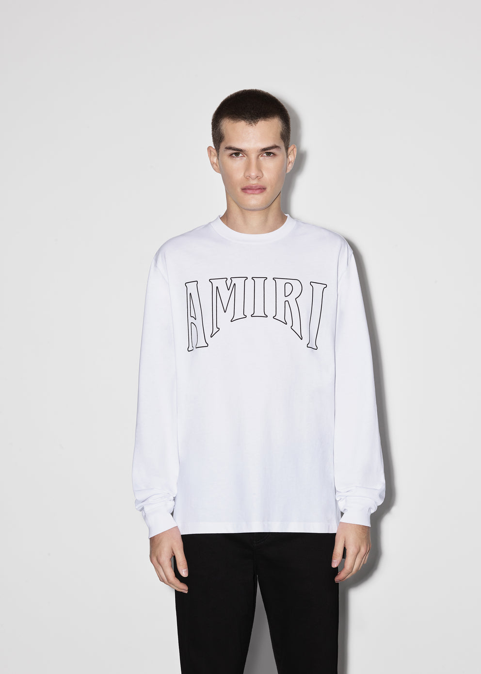 White Amiri SUN LONG SLEEVE TEE | 170683-PDX