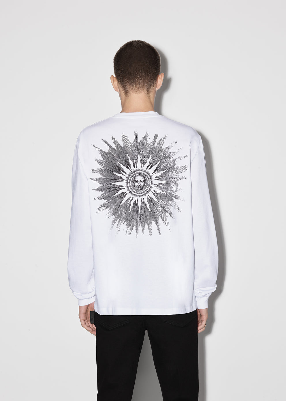 White Amiri SUN LONG SLEEVE TEE | 170683-PDX