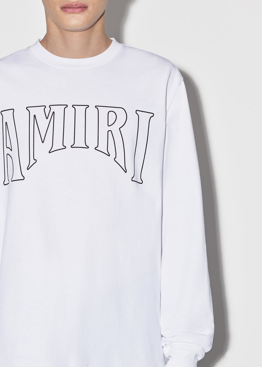 White Amiri SUN LONG SLEEVE TEE | 170683-PDX