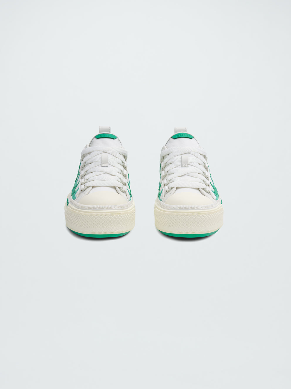 White / Green Amiri COURT LOW | 497152-VJE