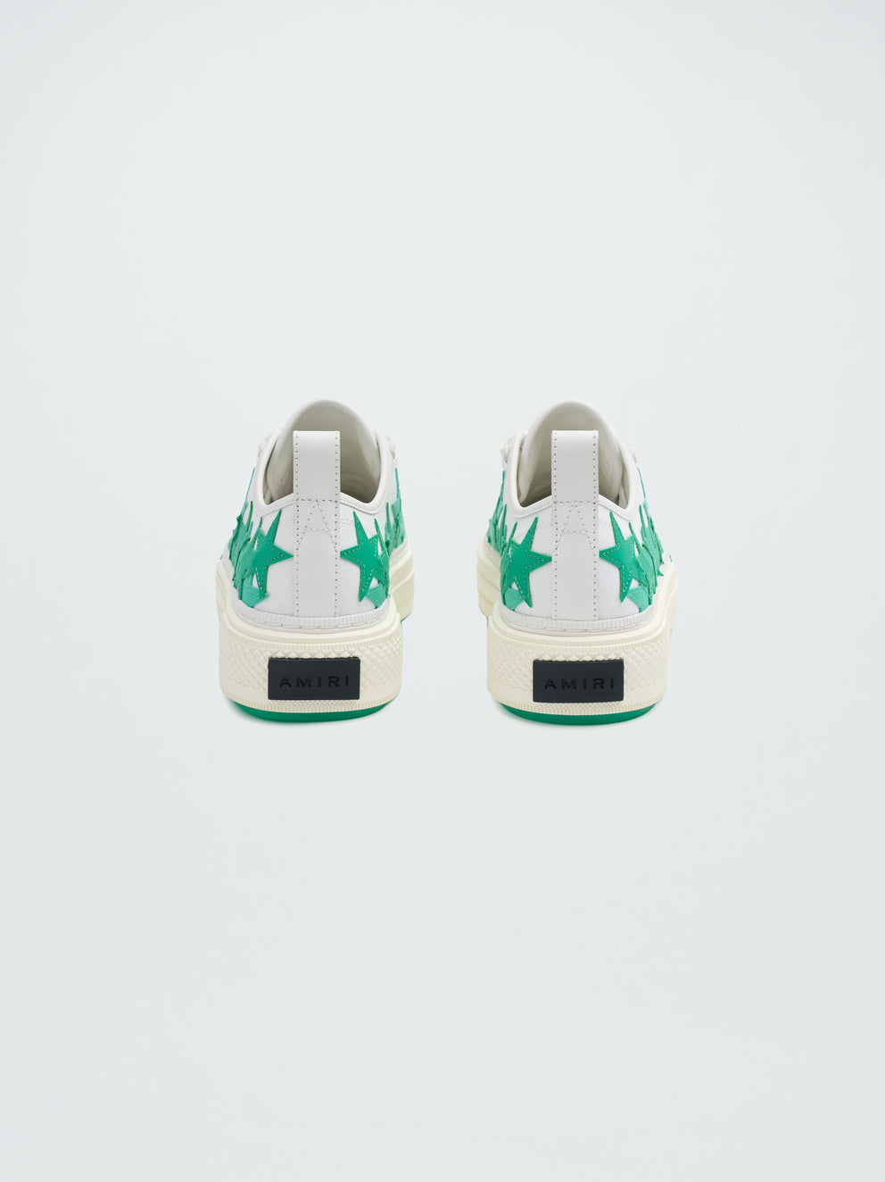 White / Green Amiri COURT LOW | 497152-VJE