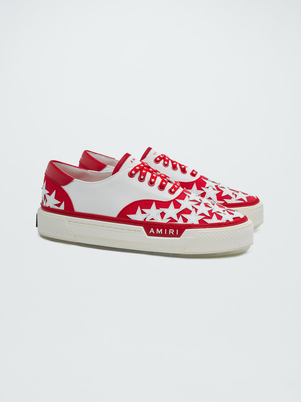 White / Red Amiri STARS COURT SLIP-ON | 978425-EFS